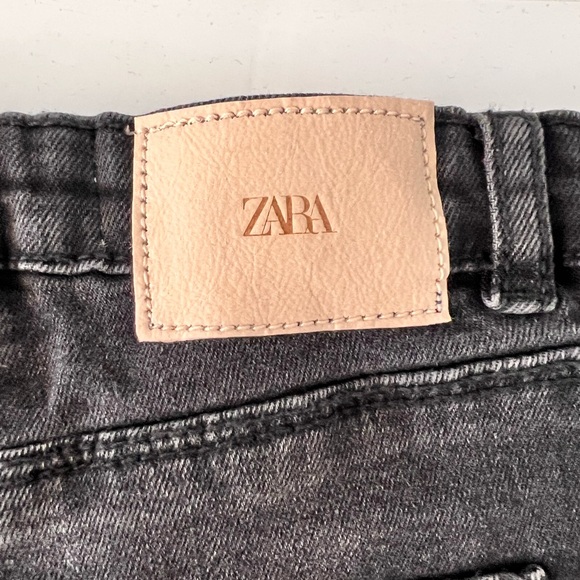 Zara - Girls Black Skinny Distressed Frayed Jeans - Size 2-3Y - NWT - Picture 9 of 11